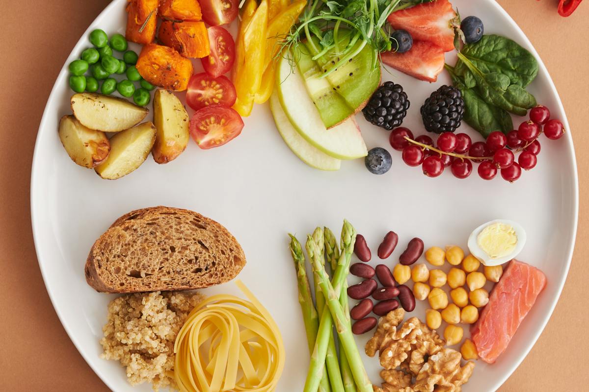 Flatlay of Assorted Nutritious Food
